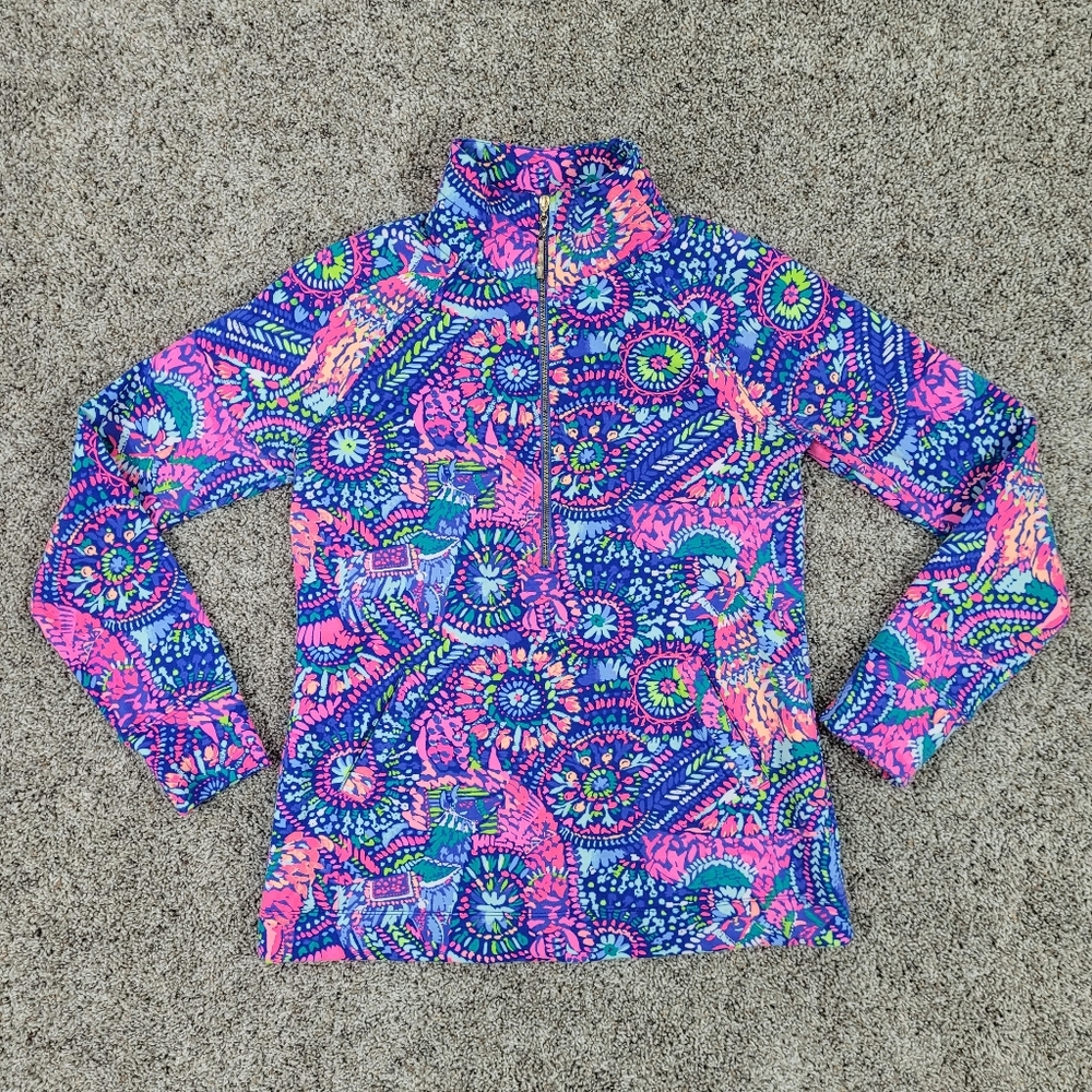 Lilly Pulitzer UPF 50+ Skipper Popover Pullover